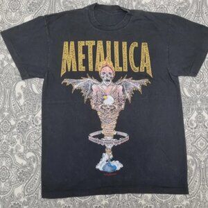 A Dark And Detailed Graphic Shirt For Fans Of Legendary Heavy Metal